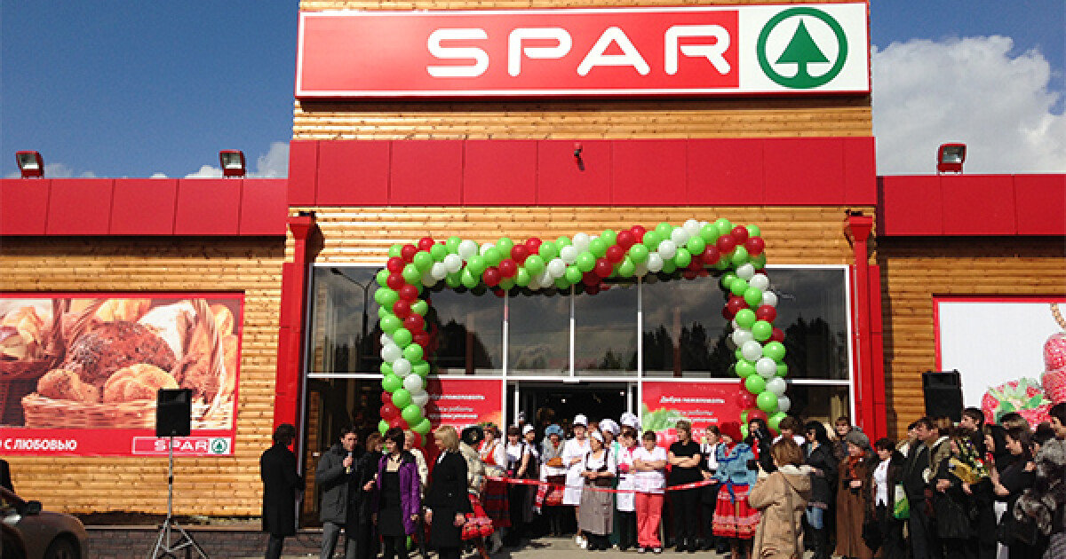 Spar супермаркет карта