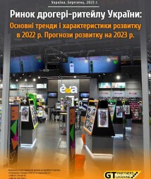 Ринок дрогері-ритейлу України: Основні тренди і характеристики розвитку в 2022 р. Прогнози розвитку на 2023 р.