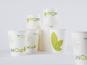 UniCup від Univest — перший в Україні стакан без пластику