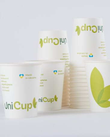 UniCup від Univest — перший в Україні стакан без пластику