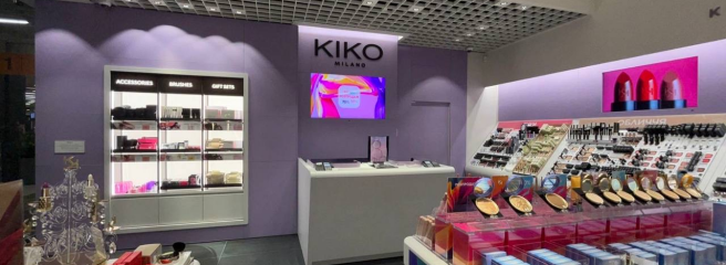 В Луцке открылся магазин итальянской косметики Kiko Milano