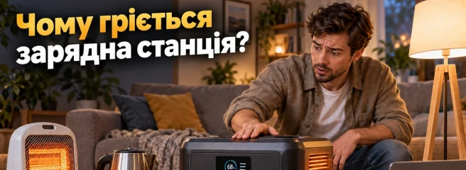 Чому зарядна станція нагрівається під час роботи? Розбір причин