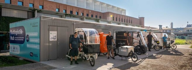Вантажні велосипеди як інновація у логістиці: у Мюнхені запустили новий хаб