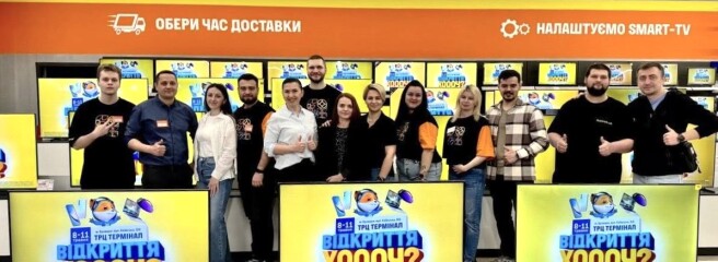 «Фокстрот» провів реформат магазину в Ужгороді та відновлює роботу в Броварах