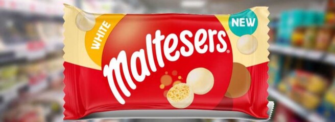 Назад на полиці: після 10 років тиші Mars Wrigley повертає білий Maltesers