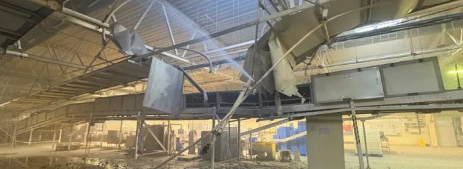 Росія завдала удару по цивільному виробничому об’єкту Mondelez у Сумській області