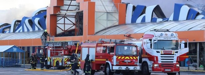 Росіяни атакували «Епіцентр» у Кривому Розі: пожежа охопила понад 16 тис. кв. м