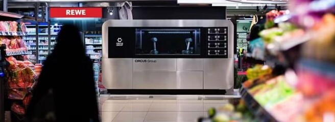 У супермаркетах REWE з’являться перші у світі роботи-кухарі