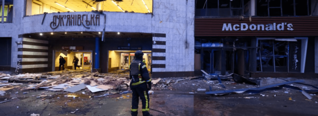 McDonald’s на Лук’янівці відновлюватиме роботу після російської атаки