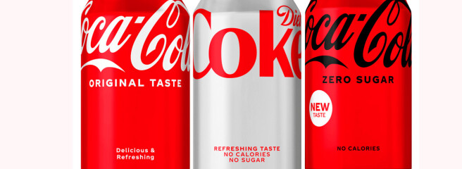 Coca-Cola представила оновлений мінімалістичний дизайн