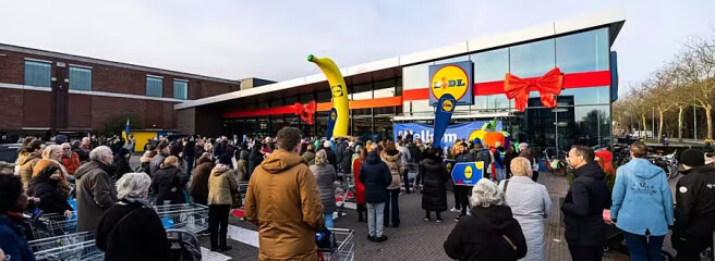 Lidl Netherlands презентував нову концепцію флагманського магазину