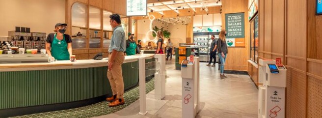 Starbucks і Amazon Go відкривають свій перший спільний концептуальний магазин у США