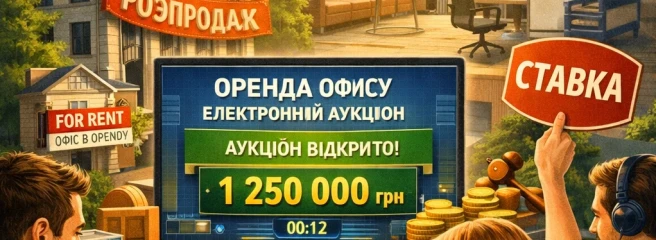 Оренда нерухомого майна: як бізнесу отримати приміщення через електронний аукціон