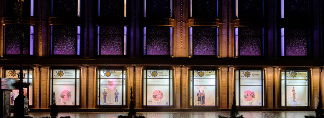 Украинские дизайнеры в витринах ЦУМ