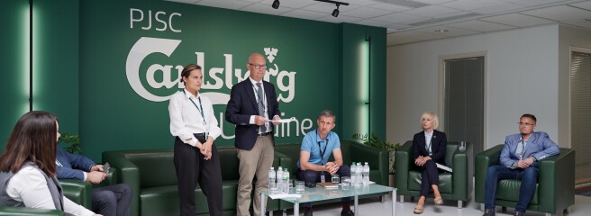 Carlsberg Ukraine представила новую производственную линию, увеличивающую мощность производства продукции на 80%