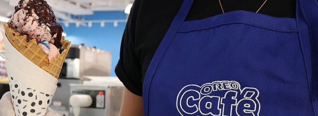 Oreo открыло свое первое в мире кафе
