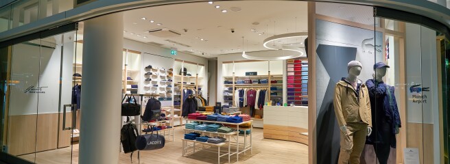Lacoste дебютирует с новой концепцией магазина в Украине