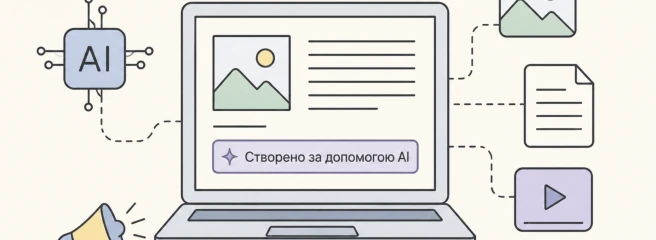 ШІ змінює правила: коли потрібно повідомляти, що текст або зображення створені за допомогою AI