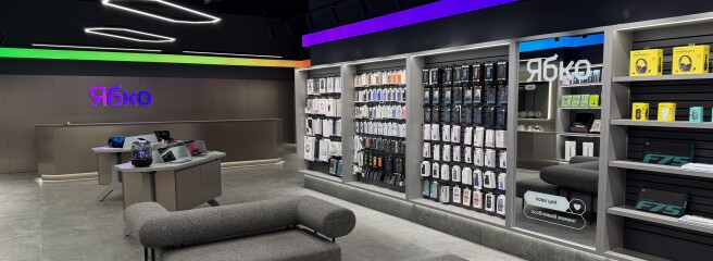 Дев’ята локація за рік: мережа «Ябко» відкрила новий магазин в Ocean Plaza