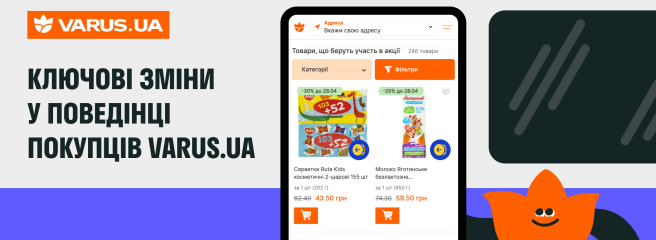 Як змінюється поведінка покупців VARUS.UA: тренди, аналітика, адаптація