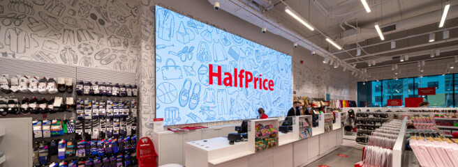 Польский ритейлер открывает первый магазин HalfPrice в Украине в ТРЦ Respublika Park