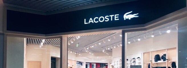 Французький бренд Lacoste відкрив концептуальний бутик в Gulliver