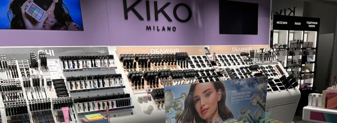 Компания INTERTOP открыла магазин итальянской косметики Kiko Milano в Черкассах