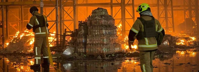 На Київщині внаслідок російської атаки пошкоджено склади АТБ
