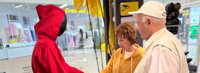 Відкриття у стилі «Гри в кальмара»: у Києві запрацював 3-й супермаркет мережі ТА-DА!