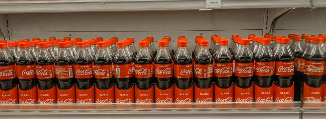 Напої Coca-Cola, вироблені в Польщі, доступні в російських супермаркетах