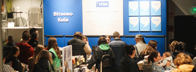Відкрився новий магазин JYSK у ТЦ «Нивки» у Києві