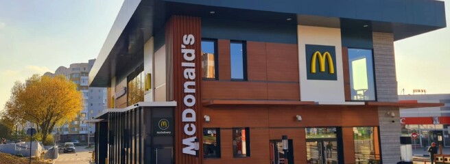 Во Львове открылся новый McDonaldʼs, построенный в начале года