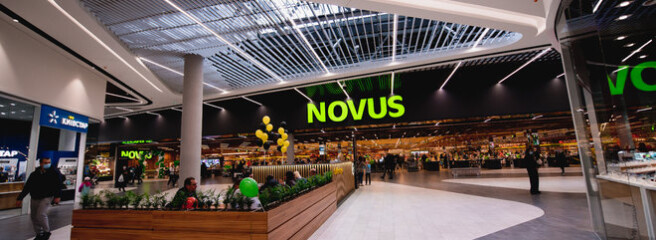 NOVUS відновлює роботу магазину у ТРЦ і БЦ Retroville