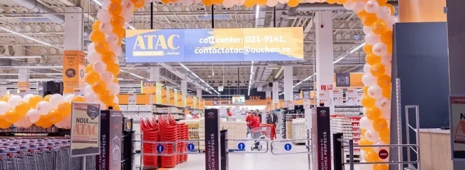 Auchan открыл первый гипермаркет-дискаунтер под реанимированным брендом Atac