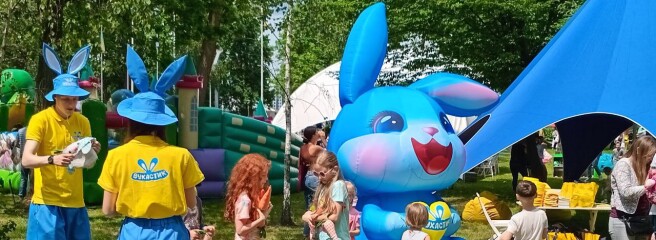«Вухастик» підтримав благодійний збір Фонду «Твоя опора» на фестивалі Charity Family Day