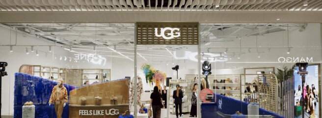 Американський взуттєвий бренд UGG відкрив перший флагманський магазин в Україні