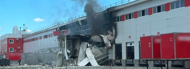Росія тричі вдарила по сортувальному терміналу «Нової пошти» у Харкові